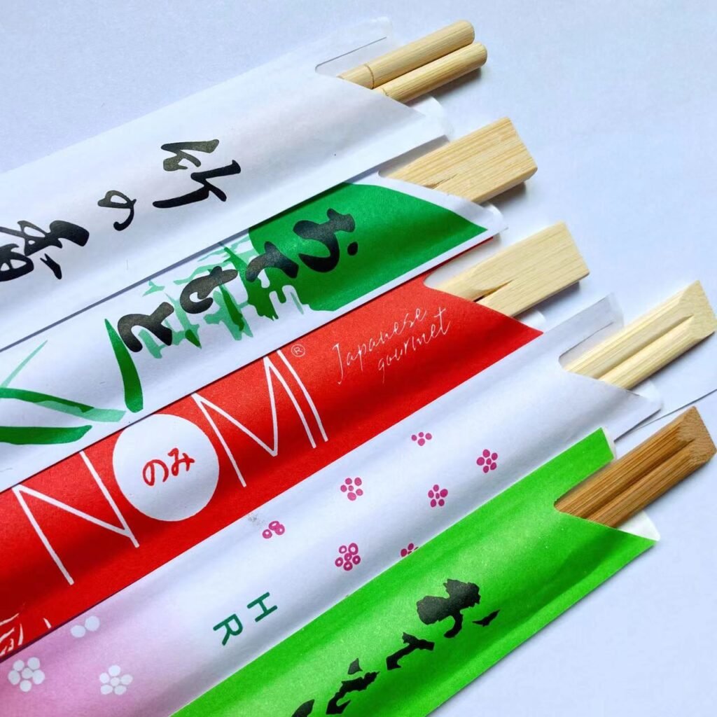 Bamboo chopsticks for takeout orders